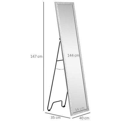 Elegant Full-Length Free Standing Mirror - Perfect for Any Room!
