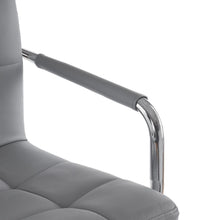 Load image into Gallery viewer, 2pcs 60-80cm 6 Checks Round Cushion No Armrest Bar Stool Gray

