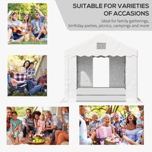 Load image into Gallery viewer, Versatile 6x3m Party Gazebo Canopy Tent with Removable Walls &amp; Doors
