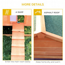 Load image into Gallery viewer, Deluxe Wooden Rabbit Hutch: Spacious Multi-Tier Pet Habitat with Outdoor Run

