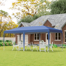 Load image into Gallery viewer, Outsunny 6x3m Pop Up Gazebo - Heavy Duty Double Roof Canopy with Carry Bag
