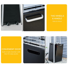 Load image into Gallery viewer, 11.2KW Pyramid Patio Gas Heater with Wheels - Stay Cozy Outdoors All Year!
