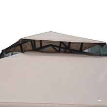 Load image into Gallery viewer, Outsunny 2-Tier Outdoor Gazebo with Netting – Elegant UV Protection &amp; Durability
