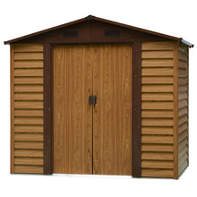 Load image into Gallery viewer, Outsunny Steel Garden Shed: Durable, Secure Storage for Tools &amp; Outdoor Gear
