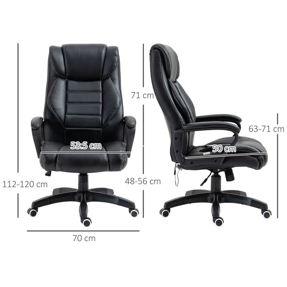 Vinsetto High Back Vibration Massage Executive Office Chair - Ultimate Comfort!