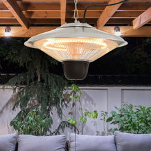 Load image into Gallery viewer, Outsunny Hanging Patio Heater, 1500W, Aluminium-Silver
