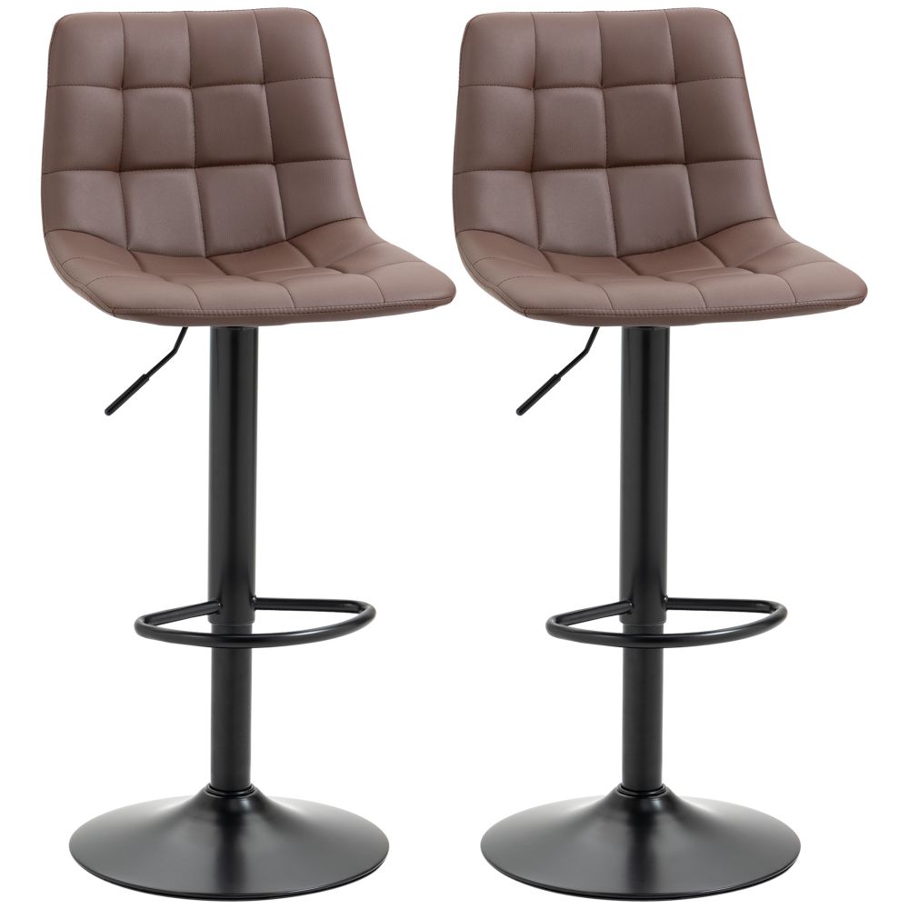 Stylish Adjustable Swivel Stools - Comfort & Versatility for Home Pub Areas