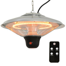 Load image into Gallery viewer, Outsunny 1500W Halogen Patio Heater - Stylish, Versatile, Indoor/Outdoor Comfort
