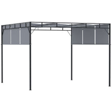 Load image into Gallery viewer, Outsunny 3x3m Steel Pergola with Retractable Canopy - Outdoor Bliss Awaits!
