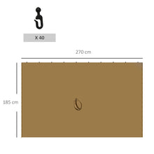 Load image into Gallery viewer, Durable 4-Panel Replacement Curtains for 3x3M Gazebos - Cozy &amp; Private!
