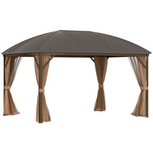 Load image into Gallery viewer, Outsunny 398L Premium Gazebo - Year-Round Outdoor Elegance &amp; Insect Protection
