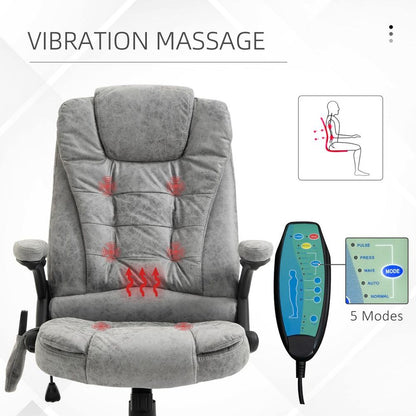 Luxurious Executive Reclining Massage Chair with Heating & Comfort Support