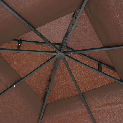 Premium 3x3m Gazebo Canopy Tent - Weather-Resistant Metal Frame for Events