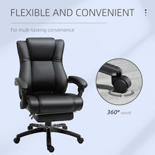 Load image into Gallery viewer, Vinsetto High Back Recliner Office Chair with Footrest - Ultimate Comfort!
