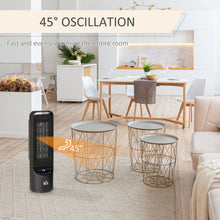 Load image into Gallery viewer, Space-Saving Ceramic Tower Heater with Remote &amp; LED Display - Ultimate Comfort!
