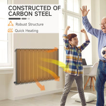 Load image into Gallery viewer, 830 x 600 mm Single Panel Radiators, Water-filled Space Heater, Quick Warm up
