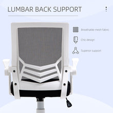Load image into Gallery viewer, Vinsetto Ergonomic Mesh Office Chair with Lumbar Support - Black Swivel Comfort
