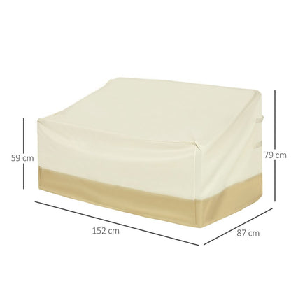 Ultimate Waterproof Rattan Sofa Cover for 3-Seater - Weather Resistance & Style