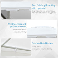 Load image into Gallery viewer, Premium 4x3 m Waterproof Gazebo - Elegant Party Tent with Bug-Resistant Sides
