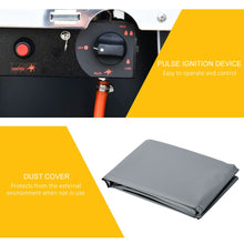 Load image into Gallery viewer, 11.2KW Pyramid Patio Gas Heater with Wheels - Stay Cozy Outdoors All Year!
