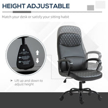 Load image into Gallery viewer, Relax &amp; Revive: High Back USB Massage Office Chair with Adjustable Lumbar Support
