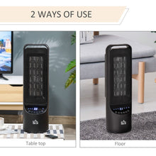 Load image into Gallery viewer, Space-Saving Ceramic Tower Heater with Remote &amp; LED Display - Ultimate Comfort!
