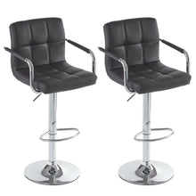 Load image into Gallery viewer, 2pcs 60-80cm 6 Checks Round Cushion No Armrest Bar Stool brown
