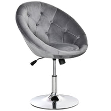 Load image into Gallery viewer, Retro Adjustable Swivel Bar Stool - Stylish Armless Tub Chair in Grey
