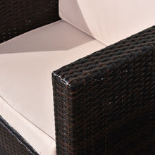 Load image into Gallery viewer, Outsunny 2-Seater Rattan Sofa Set with Cushions - Stylish &amp; Weather Resistant
