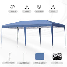 Load image into Gallery viewer, Outsunny 6x3m Pop Up Gazebo - Heavy Duty Double Roof Canopy with Carry Bag
