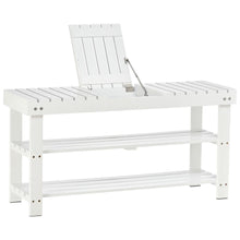 Load image into Gallery viewer, Stylish 3-Tier Shoe Rack with Hidden Storage - Durable Wood Frame &amp; Open Design
