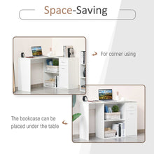 Load image into Gallery viewer, Modern L-Shaped Computer Desk with 360° Rotating Function – Stylish &amp; Space-Saving
