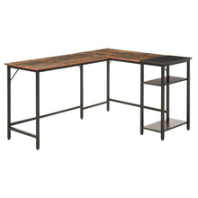 Load image into Gallery viewer, Industrial Compact Gaming Desk with Adjustable Shelf - Space-Saving Workstation
