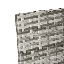 Load image into Gallery viewer, Modern Rattan Rocking Chair with Cushion - Light Grey Elegance for Your Garden
