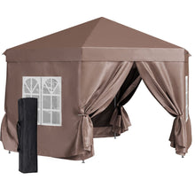 Load image into Gallery viewer, Outsunny 4m Hexagonal Metal Frame Garden Gazebo - Stylish Shelter &amp; Privacy
