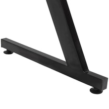 Load image into Gallery viewer, Ultimate Gaming Desk with Steel Frame, Cup Holder &amp; Headphone Hook - Black
