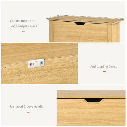 Elegant 12-Pair Shoe Storage Cabinet with Drawers & Display Tabletop - Brown