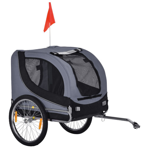 Ultimate Pet Bicycle Trailer: Durable, Spacious, Water-Resistant & Safe Ride!