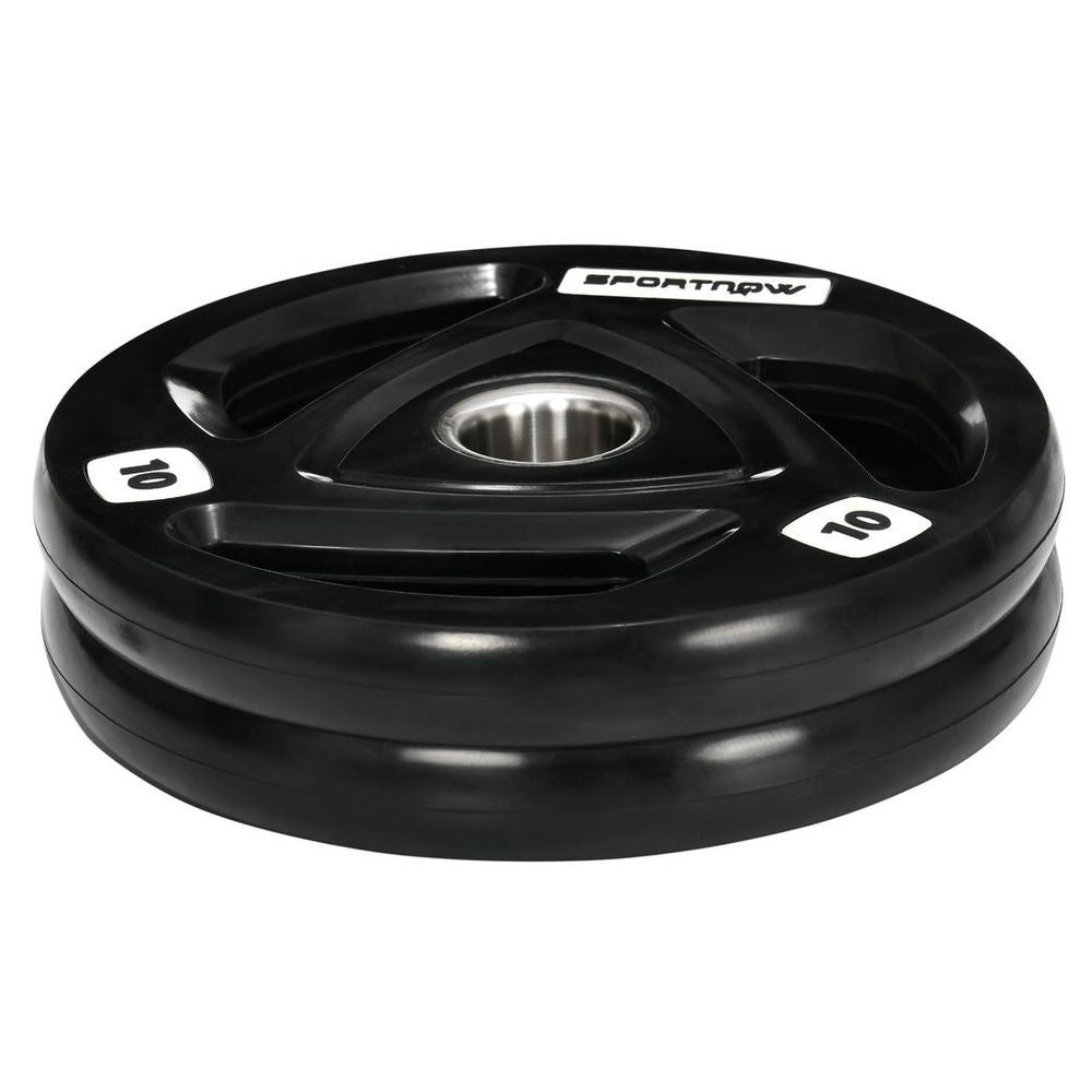 Tri-Grip Olympic Weight Plates Set - 2 x 10kg for Strength & Versatile Training