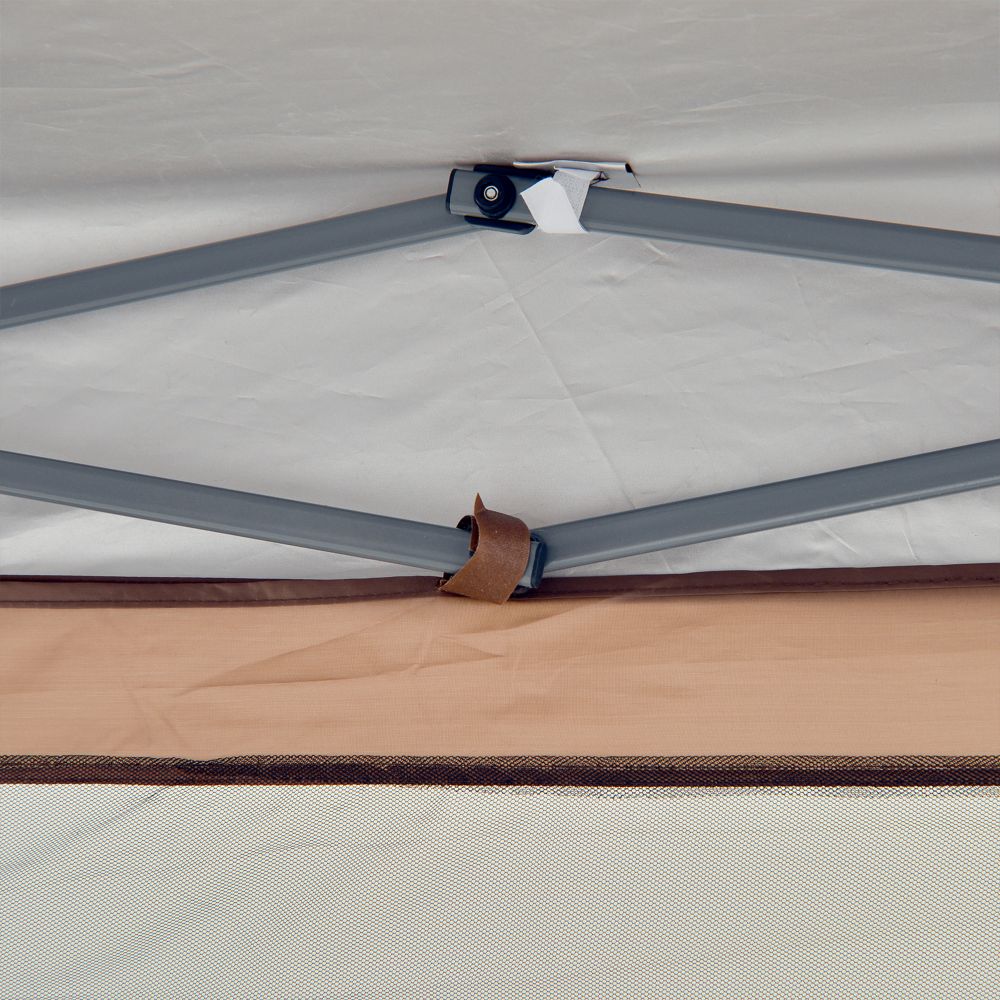 Adjustable Hexagonal Gazebo with Mosquito Net - Versatile Outdoor Shelter!