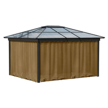 Load image into Gallery viewer, Durable 4-Panel Replacement Curtains for 3x3M Gazebos - Cozy &amp; Private!
