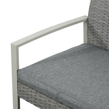 Load image into Gallery viewer, Stylish 4-Piece PE Rattan Wicker Sofa Set with Cushions - Perfect for Outdoors!

