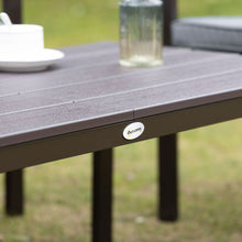 Load image into Gallery viewer, 4-Piece Outdoor Garden Sofa Set with Cushions &amp; Coffee Table - Sleek Grey
