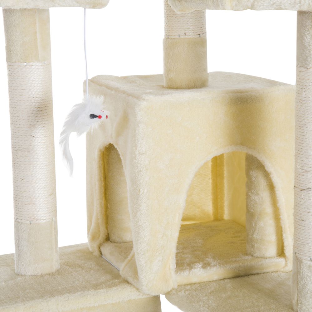 Ultimate Cat Tree: Scratcher Post, Condo, Play Toy & Perch for Happy Kittens!