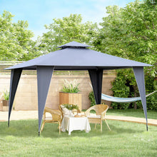 Load image into Gallery viewer, Outsunny 3.5x3.5m Side-Less Canopy Tent Gazebo - Stylish &amp; Durable Shelter
