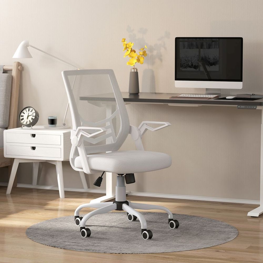 Vinsetto Ergonomic Mesh Office Chair - Comfortable Support & Easy Mobility
