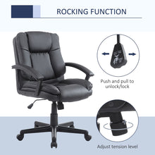Load image into Gallery viewer, Premium Swivel Executive Office Chair - Ergonomic PU Leather, Adjustable Height
