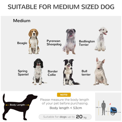 Stylish Pet Bike Trailer: Safe Travel Carrier for Small Dogs & Cats