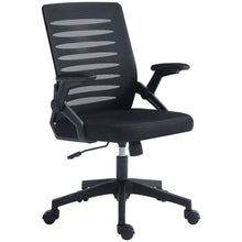 Load image into Gallery viewer, Vinsetto Ergonomic Mesh Office Chair with Lumbar Support &amp; Swivel Design - Black
