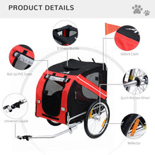 Load image into Gallery viewer, Pet Bicycle Trailer - Water-Resistant Dog &amp; Cat Carrier for Outdoor Adventures

